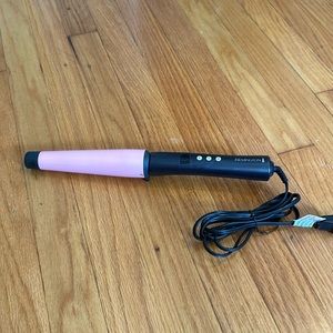 Remington CI9538 Pearl Digital Ceramic Curling Wand 1 - 1 1/2-inch - Pink
